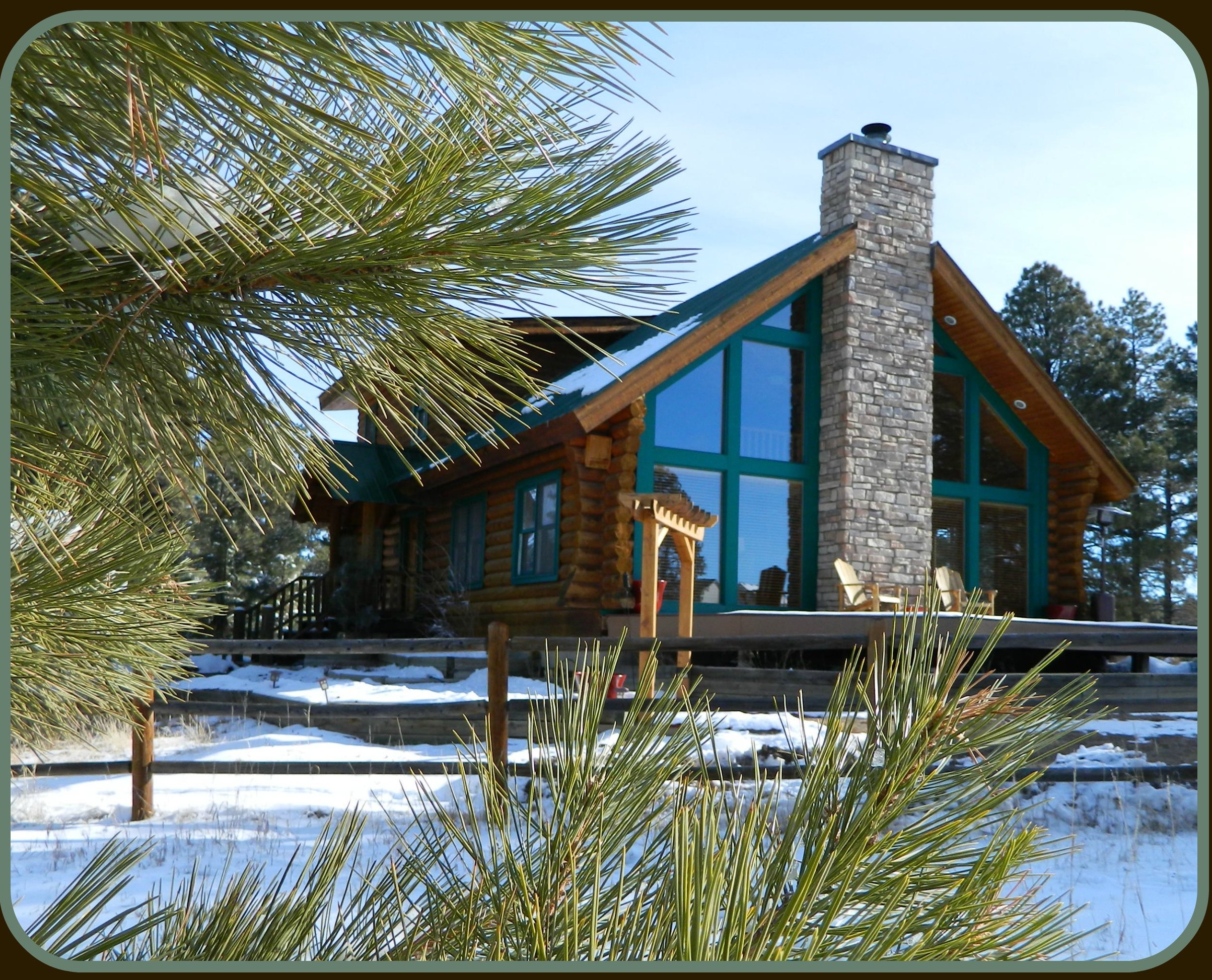 Log Home in Colorado